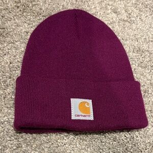 Carhartt Deep Purple Knit Beanie
